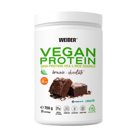 Proteina vegana - Proteina vegana, Weider, Vegan protein, 750 de grame, pudra proteica