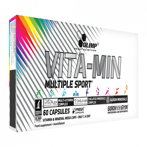 Vitamina E - Complex de vitamime, Olimp Sport Nutrition, Vita-Min Multiple Sport, 60 de capsule