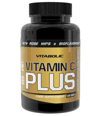 Vitamine si minerale - Vitamina C 1000 PLUS, Vitabolic, 100 de capsule