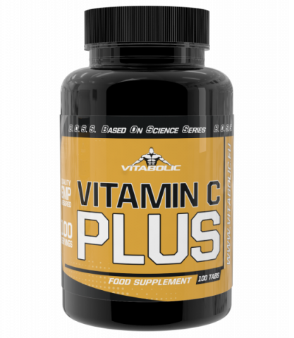 Sanatate generala - Vitamina C PLUS, Vitabolic, 100 de tablete
