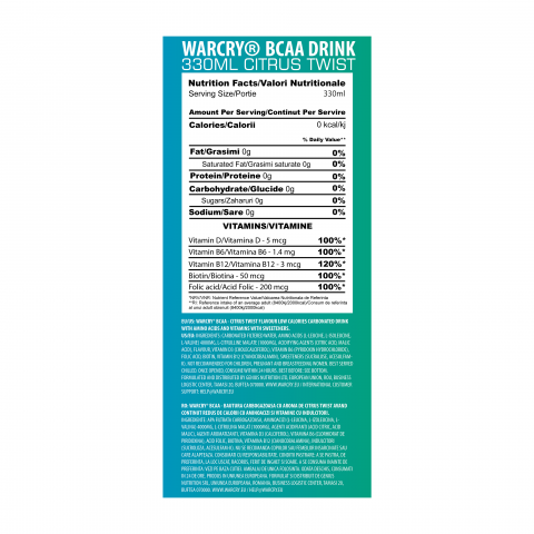 Bautura cu aminoacizi, Genius Nutrition, Warcry BCAA, doza de 300ml [1]