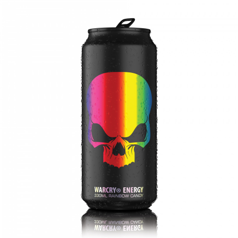 Cu cofeina - Pre-workout, Genius Nutrition, Warcry energy drink, doza de 330ml