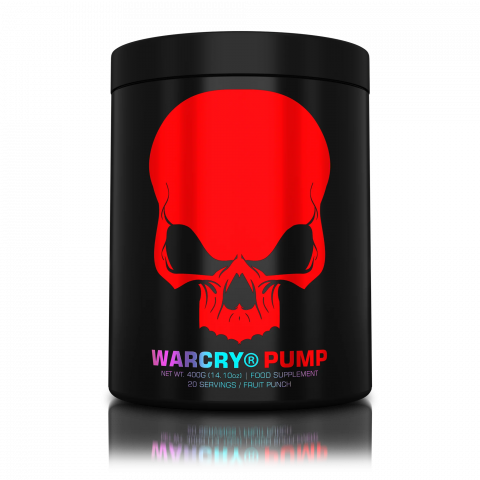 Fara cofeina, non-stim - Pre-workout fara cofeina, Genius Nutrition, Warcry Pump, 400 de grame, pudra