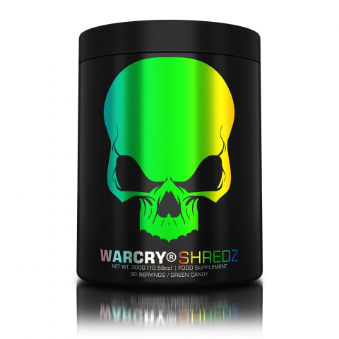 Slabire si definire - Pre-workout, Genius Nutrition, Warcry Shredz, 300 de grame, pudra