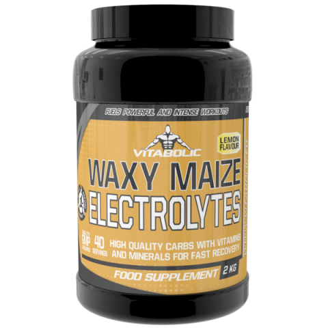 Energie si hidratare - Intra-workout cu electroliti, Vitabolic, Waxy Maize Electrolytes, 2kg, pudra