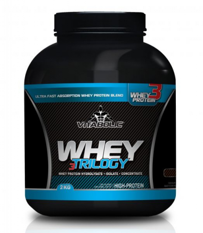 Whey - Concentrat proteic, Vitabolic, Whey Trilogy Standard, 2kg, pudra proteica