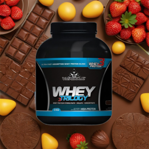 Concentrat proteic, Vitabolic, Whey Trilogy Standard, 2kg, pudra proteica [4]
