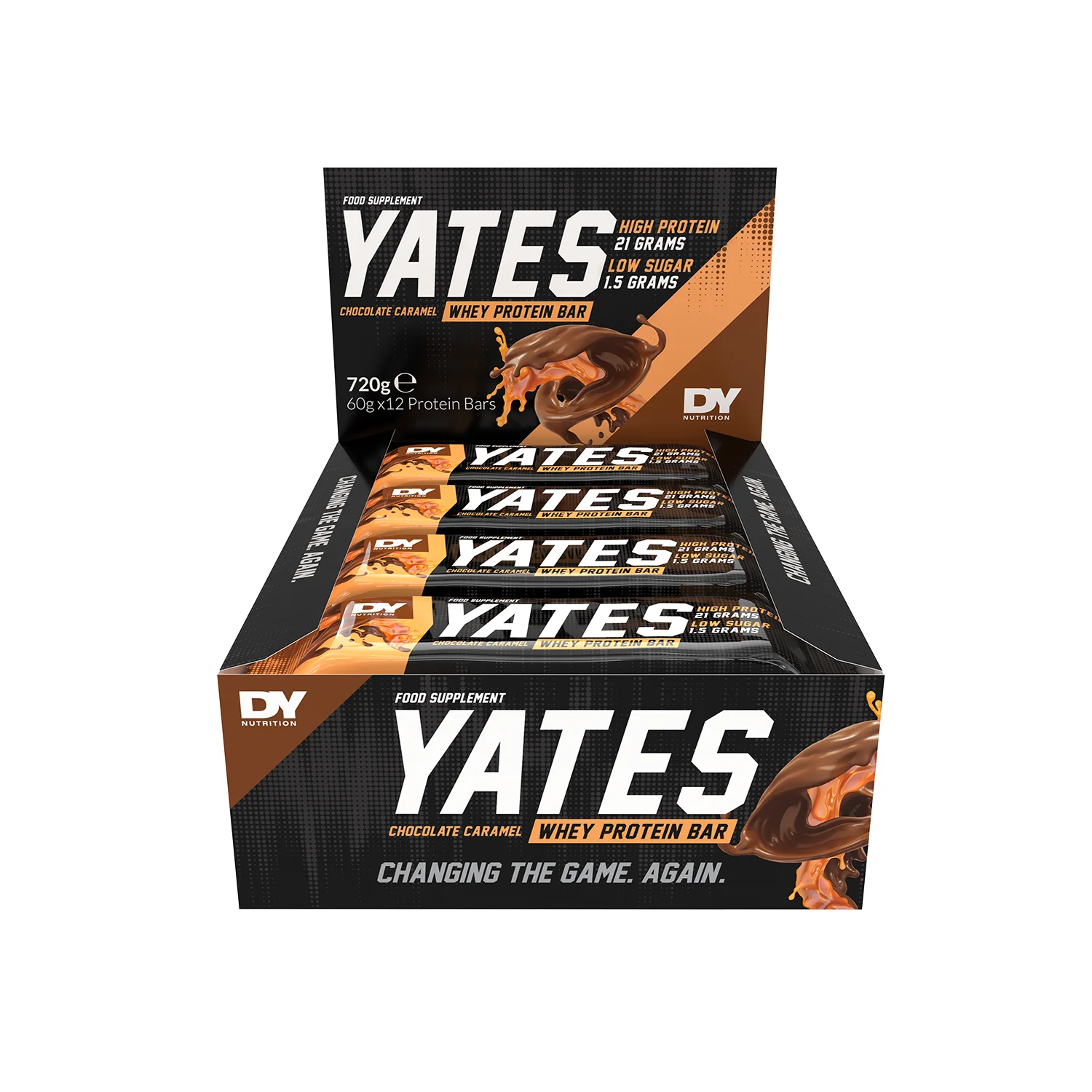 Proteina - Baton proteic, DY Nutrition, Yates Bar, baton de 60 de grame