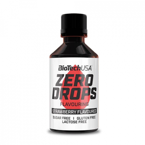 Batoane proteice - Indulcitor fara zahar, Biotech USA, Zero Drops, sticlute de 50ml