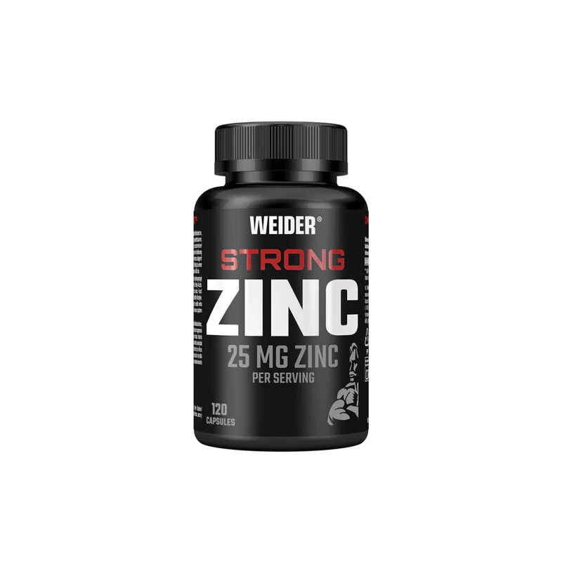 Vitamine si minerale - Zinc, Weider, Strong Zinc 25mg, 120 de capsule