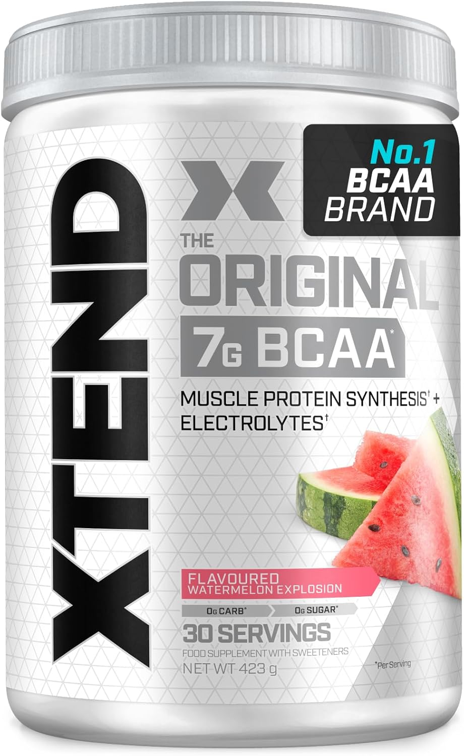 Aminoacizi, Xtend, Original 7g BCAA, 30 de serviri, pudra Watermelon