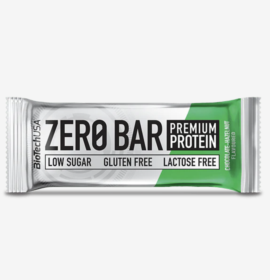 Baton proteic, Biotech USA, Zero Bar, 50 de grame Chocolate Hazelnut