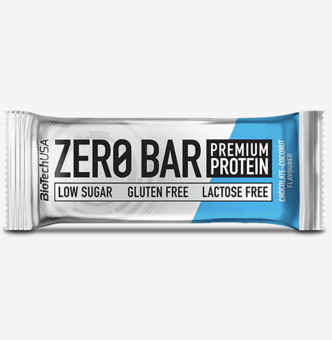 Baton proteic, Biotech USA, Zero Bar, 50 de grame Chocolate Coconut