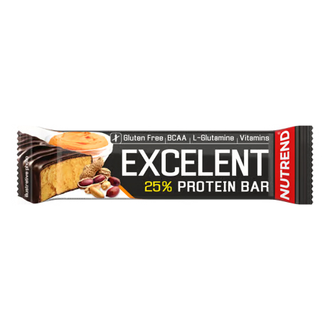 Baton proteic, Nutrend, Excelent protein bar, 85 de grame Peanut Butter