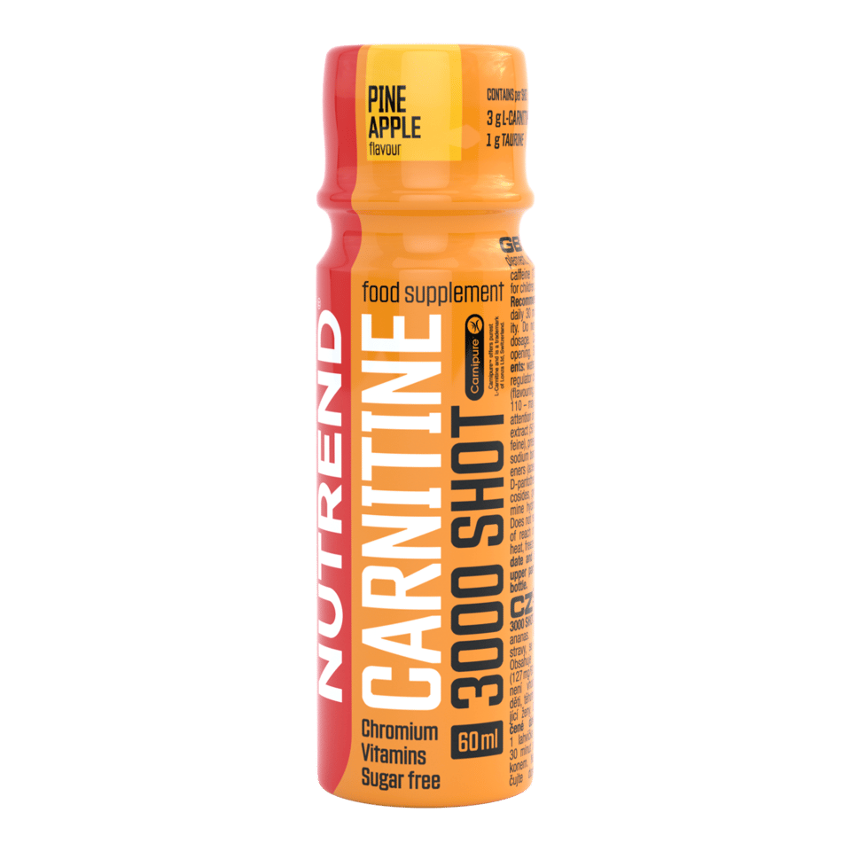 Carnitina lichida, Nutrend, Carnitine 3000 Shot, Shot de 60ml Pineapple