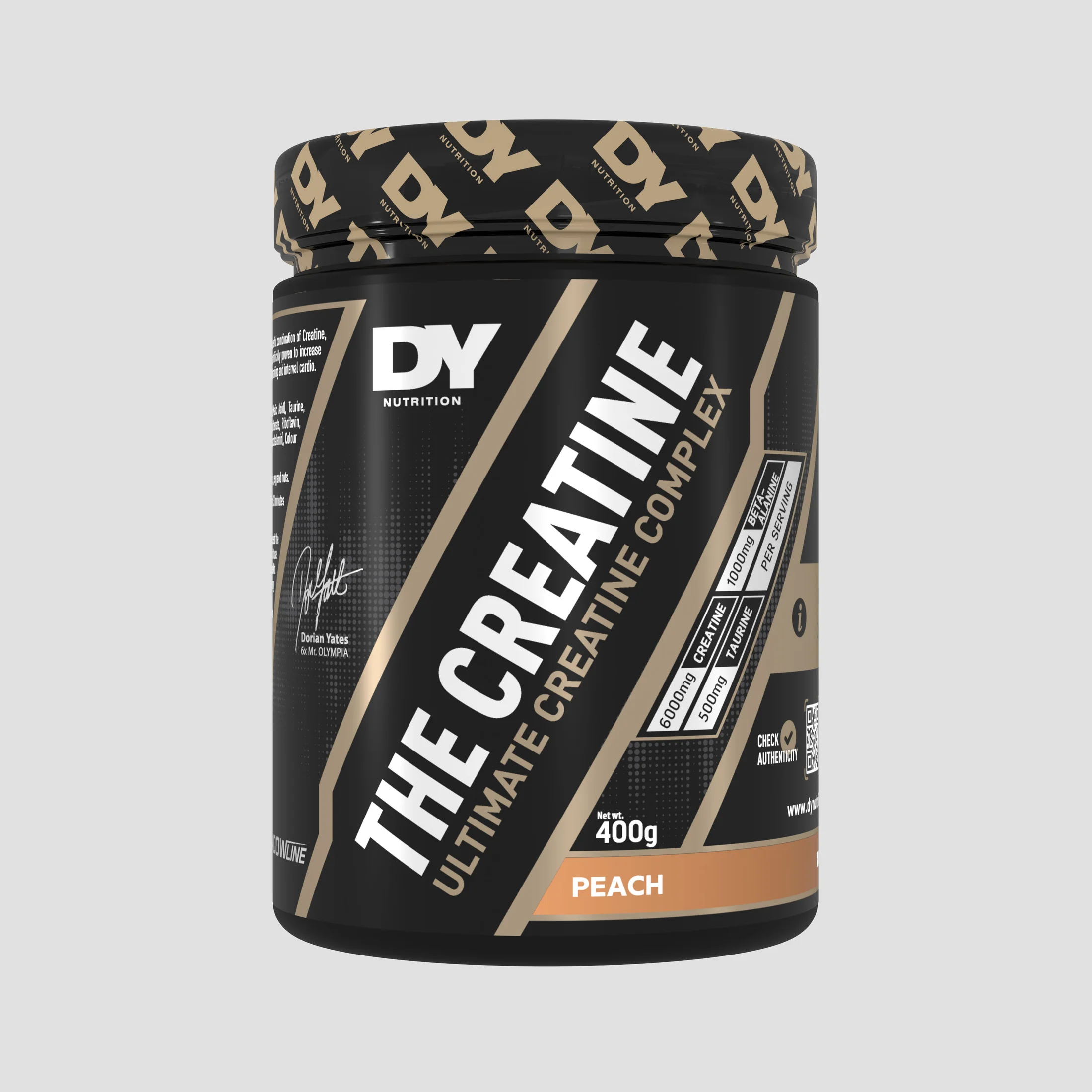 Creatina, DY Nutrition, The Creatine, 400 de grame, pudra Piersici