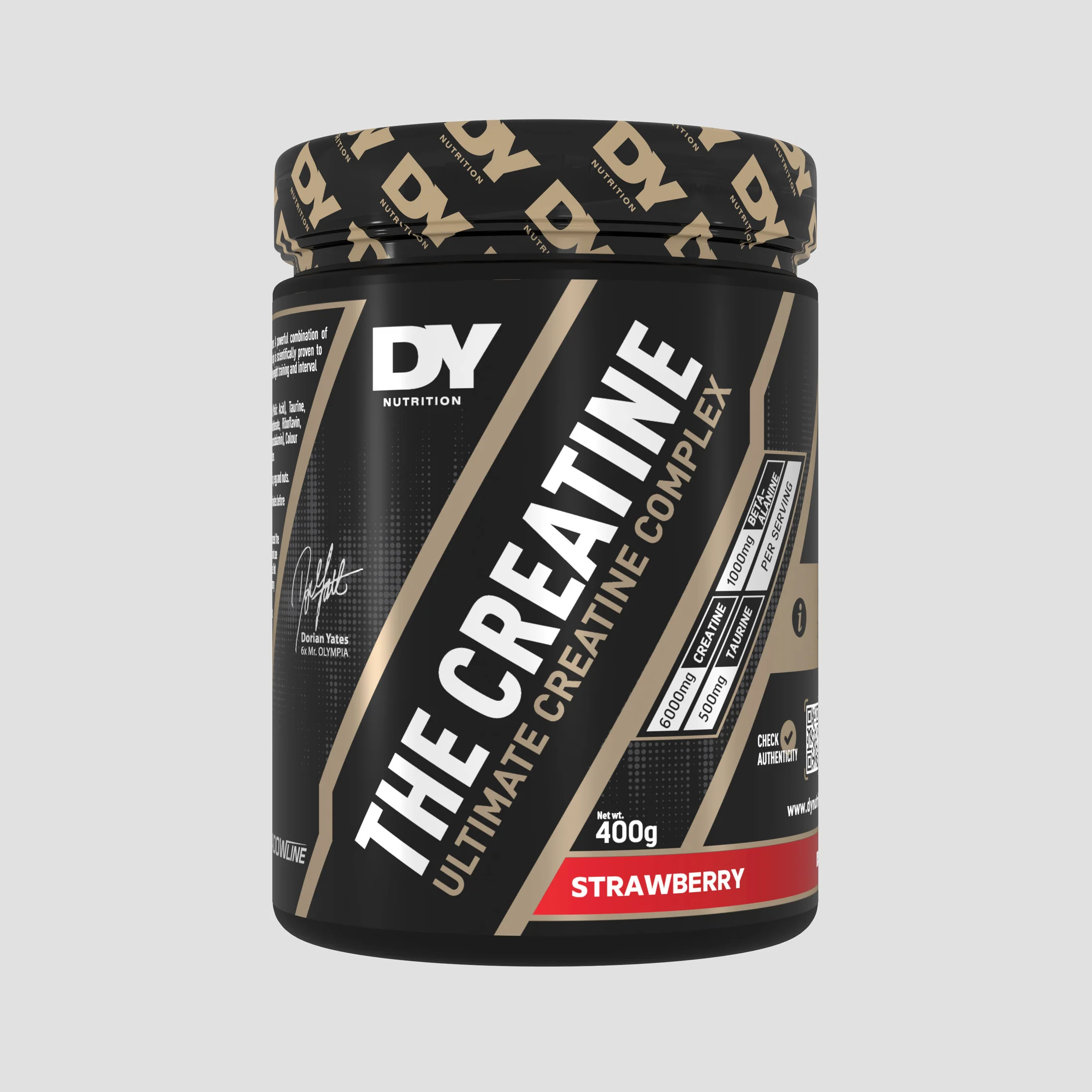 Creatina, DY Nutrition, The Creatine, 400 de grame, pudra Capsuni