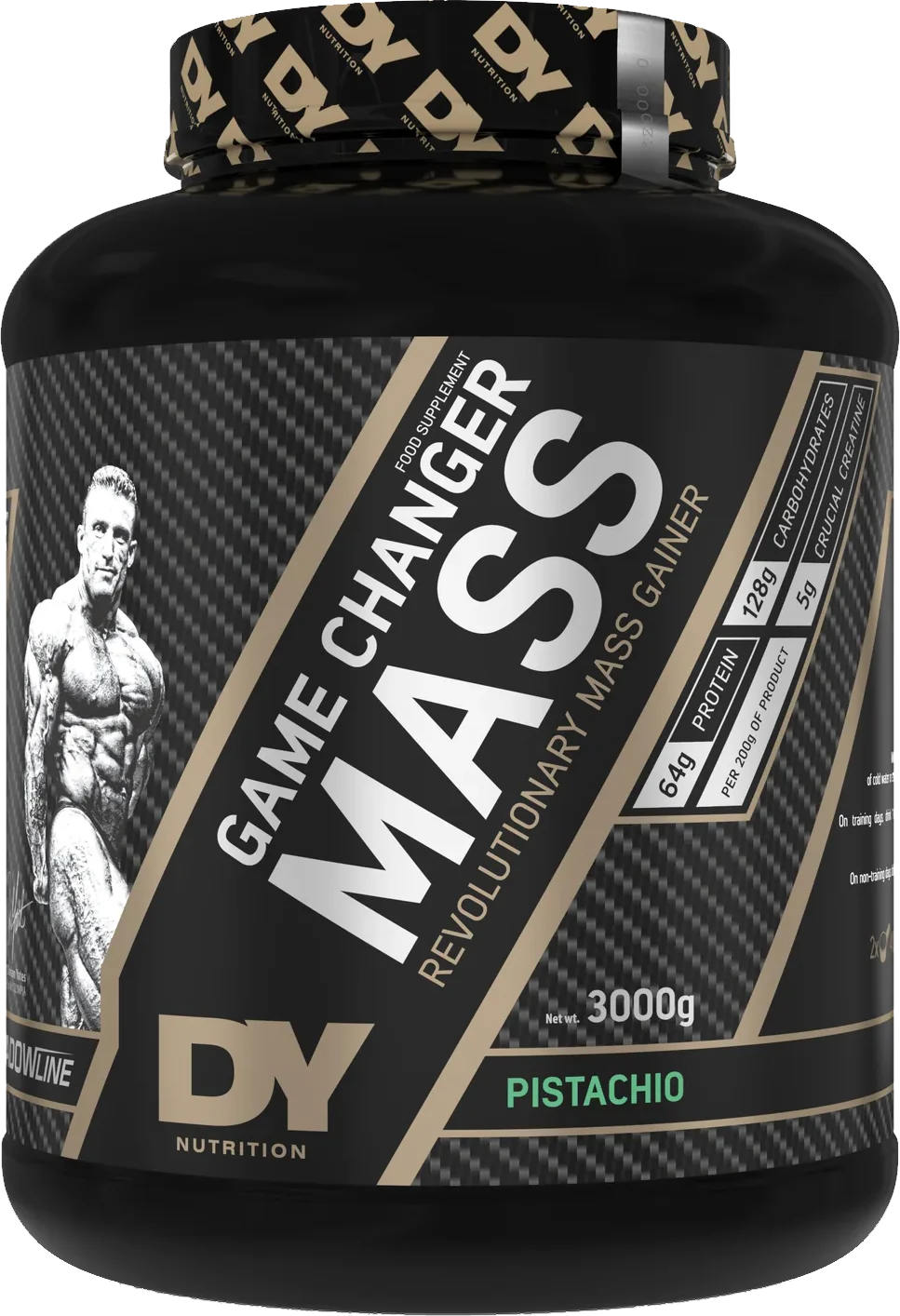 Gainer, DY Nutrition, Game Changer Mass, 3Kg, pudra Fistic