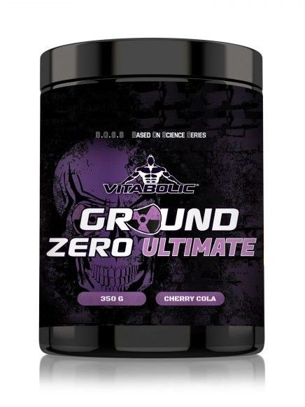 Pre-workout, Vitabolic, Ground Zero ULTIMATE, 390 de grame, pudra Cherry Cola