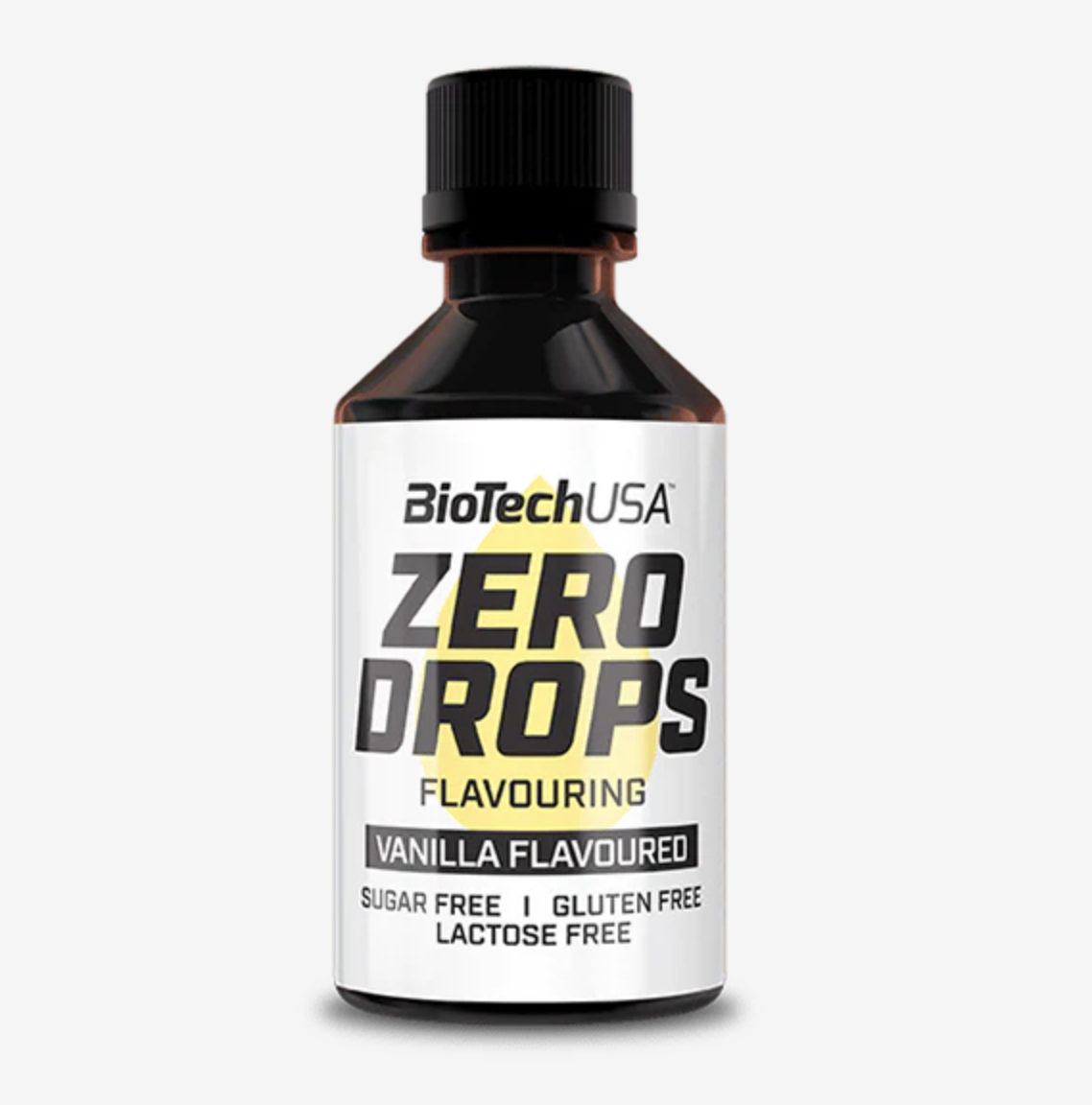 Indulcitor fara zahar, Biotech USA, Zero Drops, sticlute de 50ml Vanilla