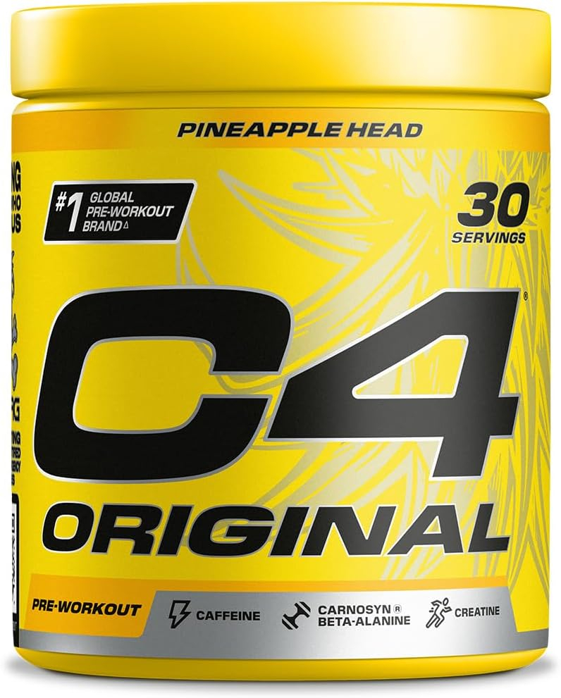 Pre-workout, Cellucor, C4 Original, 195 de grame, pudra Pineapple Head