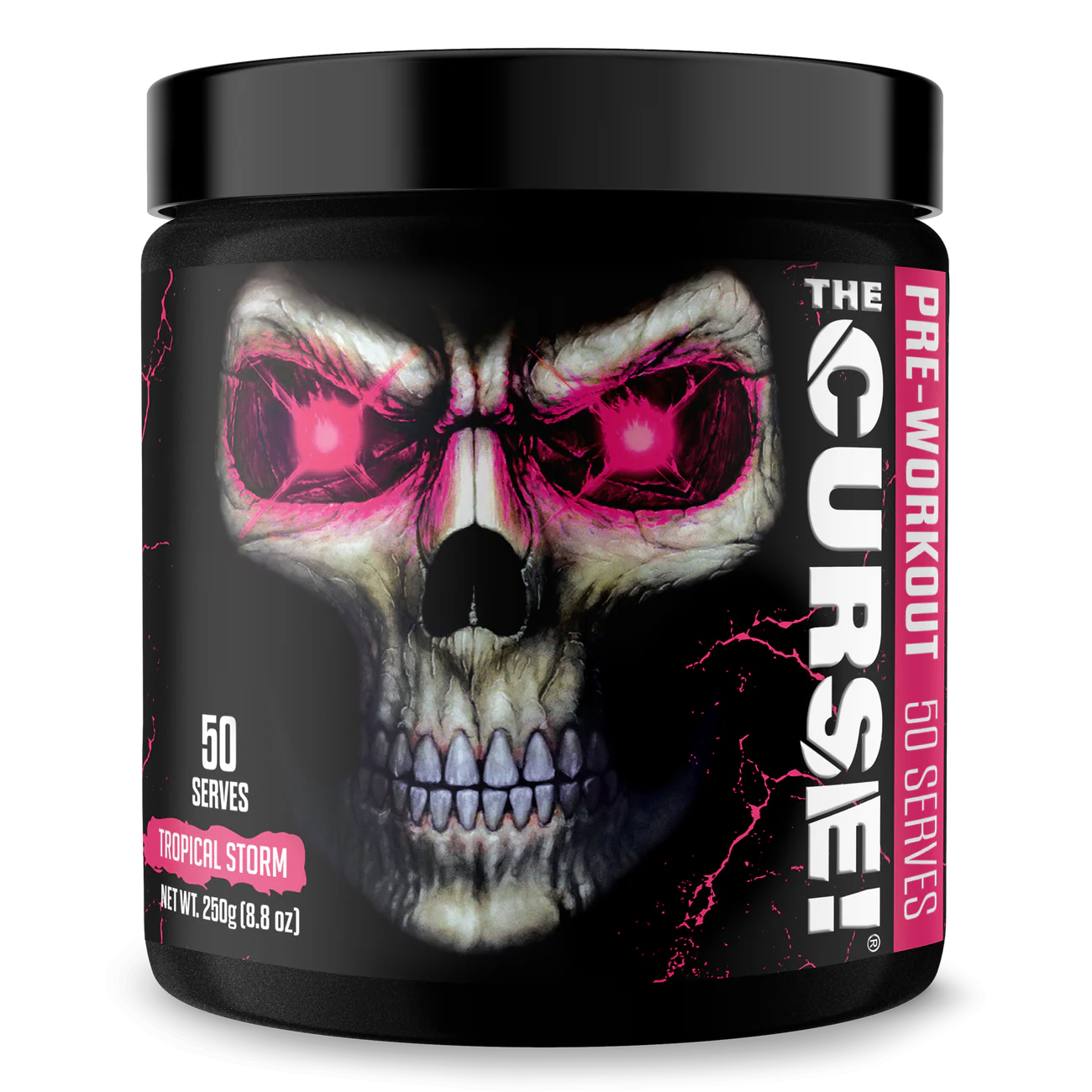 Pre-workout, JNX Sports, The Curse, 250 de grame, pudra Tropical Storm