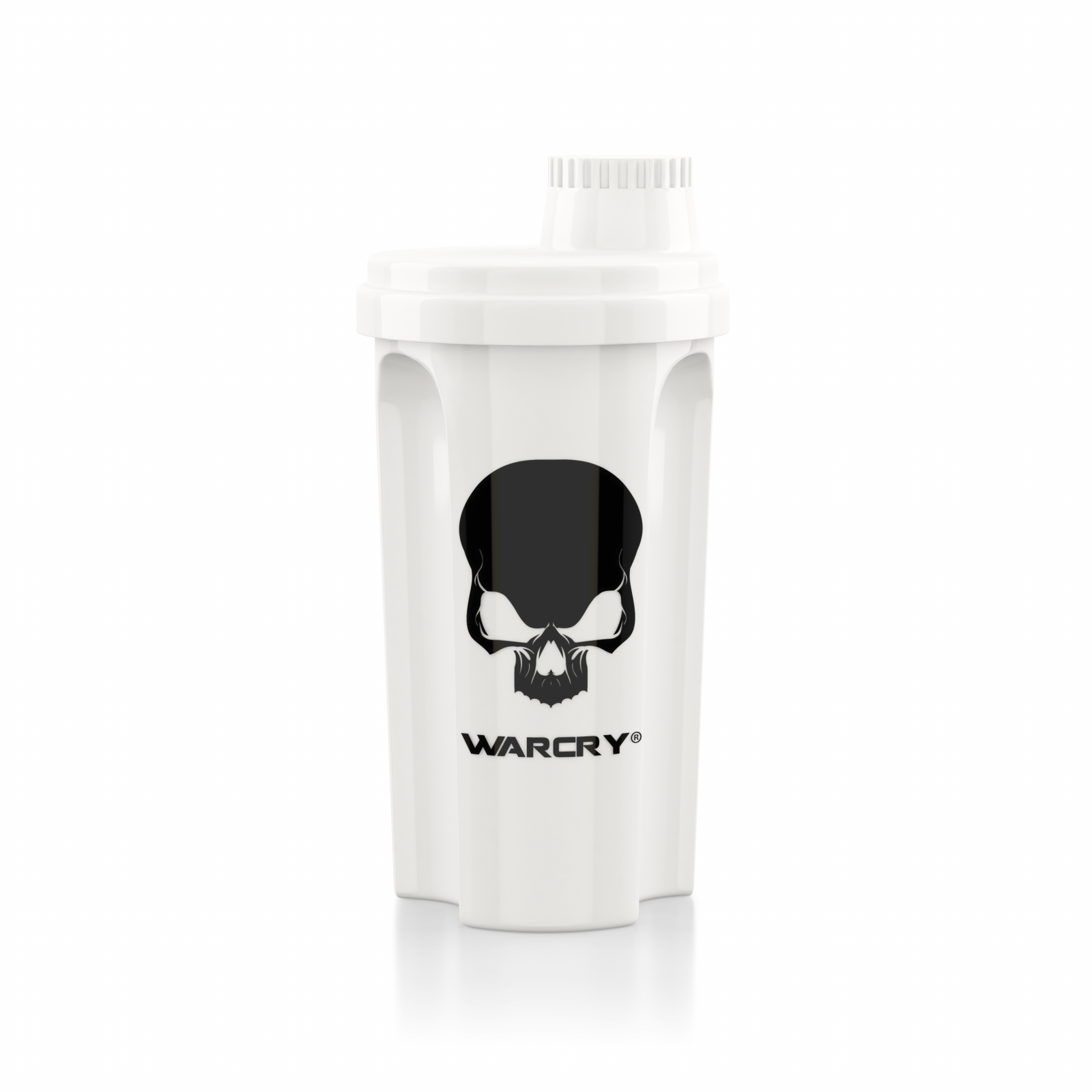 Shaker, Genius Nutrition, Warcry, capacitate 700ml Alb
