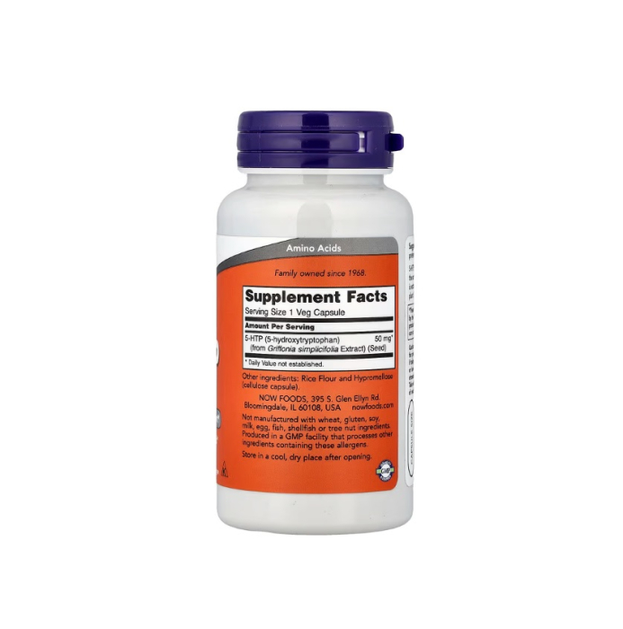 5-HTP 50mg 90 capsule - NOW Foods [2]