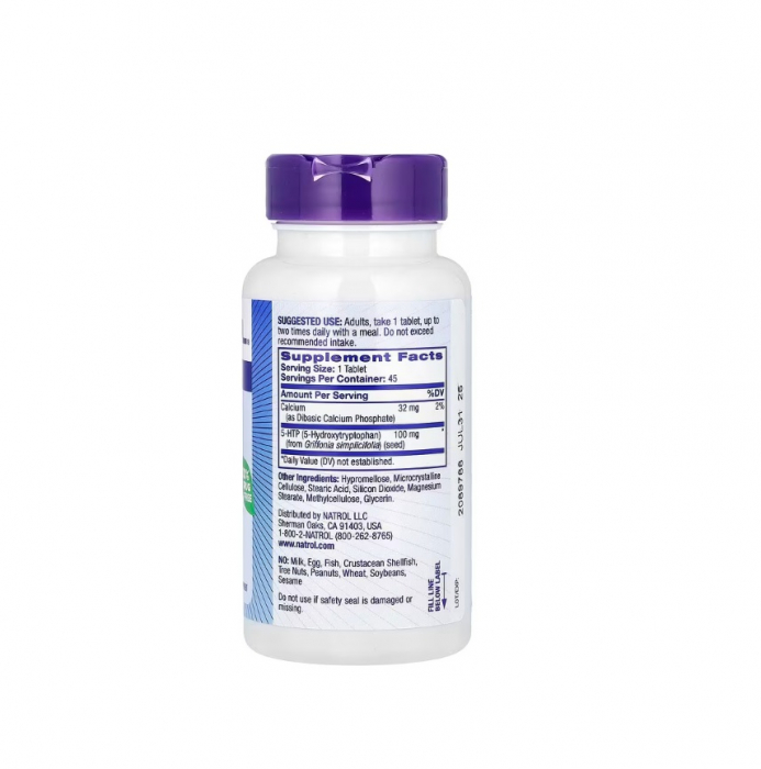 5-HTP Extra Strength Time Release 100mg 45 tablete - Natrol [2]