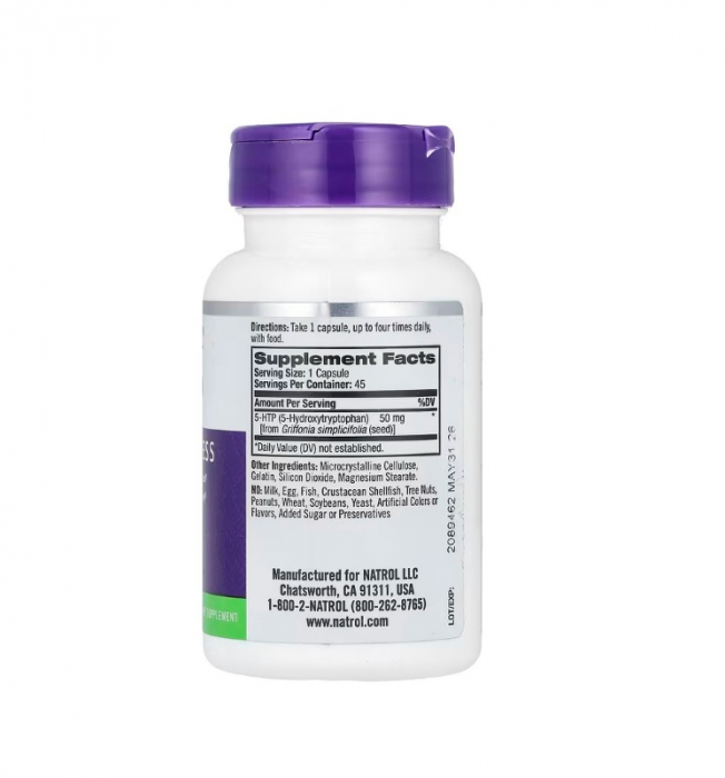 5-HTP Mood & Stress 50 mg 45 capsule - Natrol [2]
