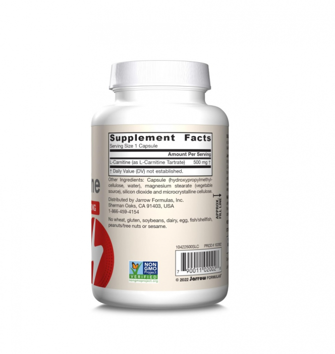 Acetyl L-Carnitine 500 mg 60 capsule - Jarrow Formulas [2]