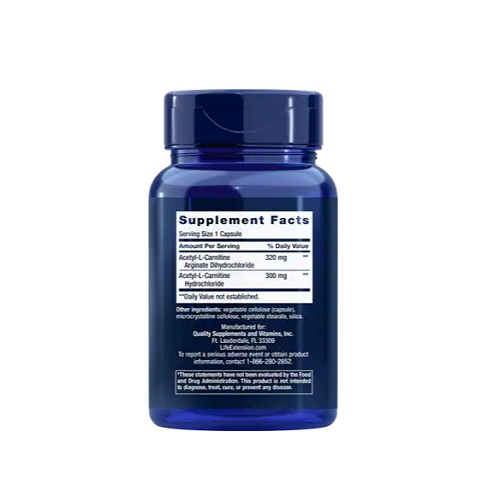 Acetyl-L-Carnitine Arginate 90 Capsule - Life Extension [2]