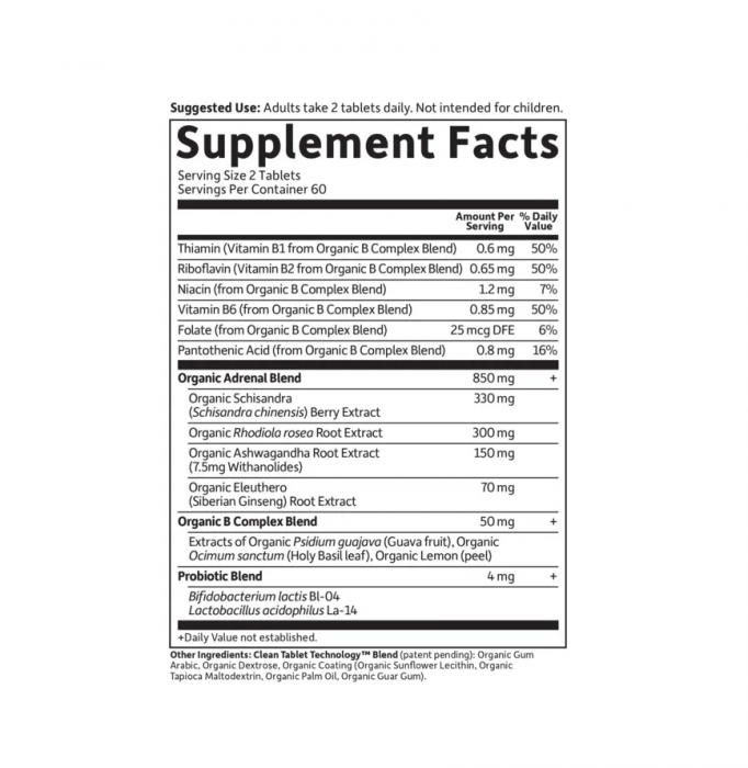 Adrenal Daily Balance 120 Tablete - Garden of Life [2]