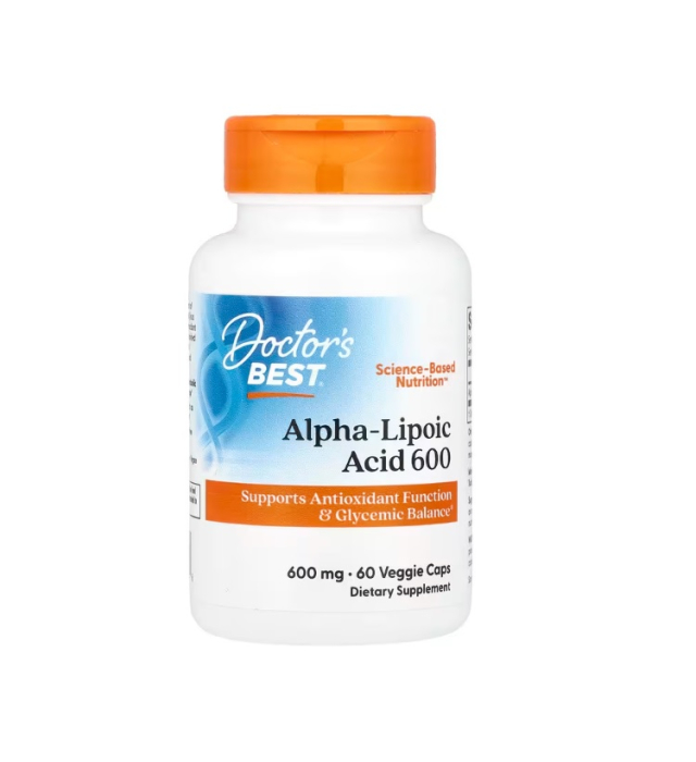 Alpha-Lipoic Acid 600mg 60 Veggie Caps - Doctor's Best [1]