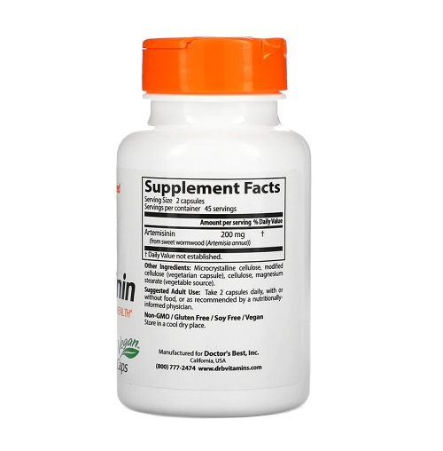 Artemisinin 100mg 90Capsule - Doctor's Best [2]
