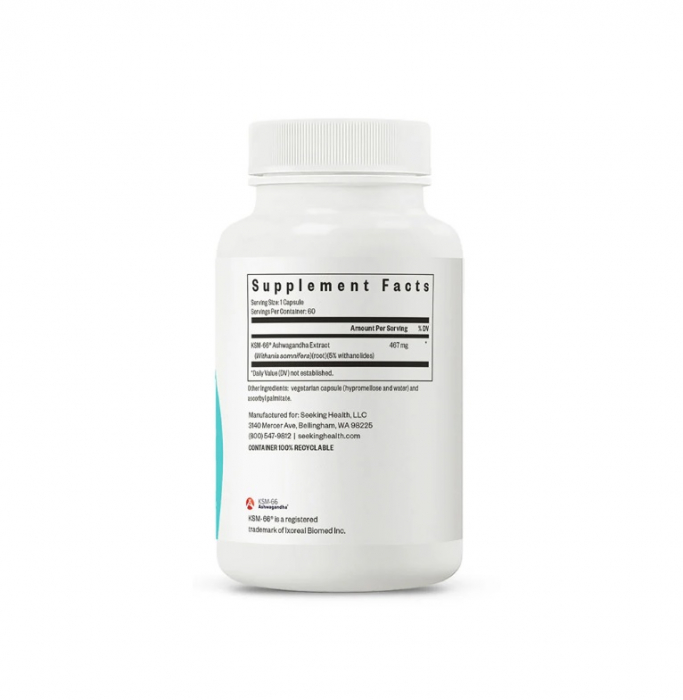 Ashwagandha KSM-66 - 60 capsule - Seeking Health [2]