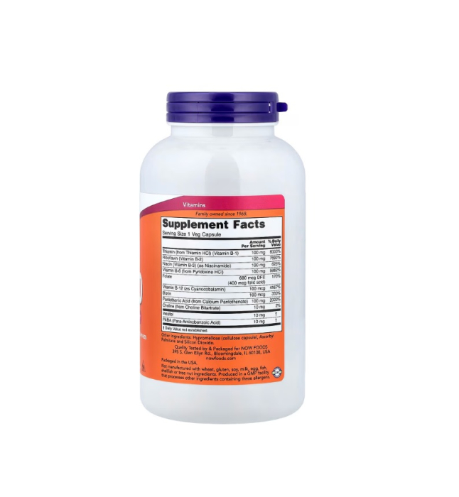 B-100 250 capsule - NOW Foods [2]