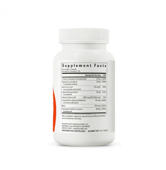 B Complex MF 100 Capsule - Seeking Health [2]