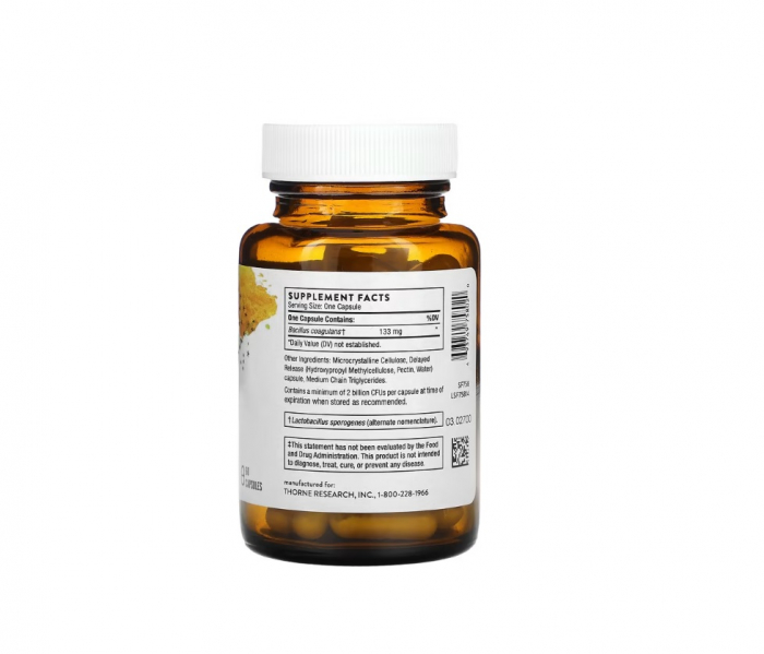 Bacillus Coagulans 60 capsule - Thorne [2]