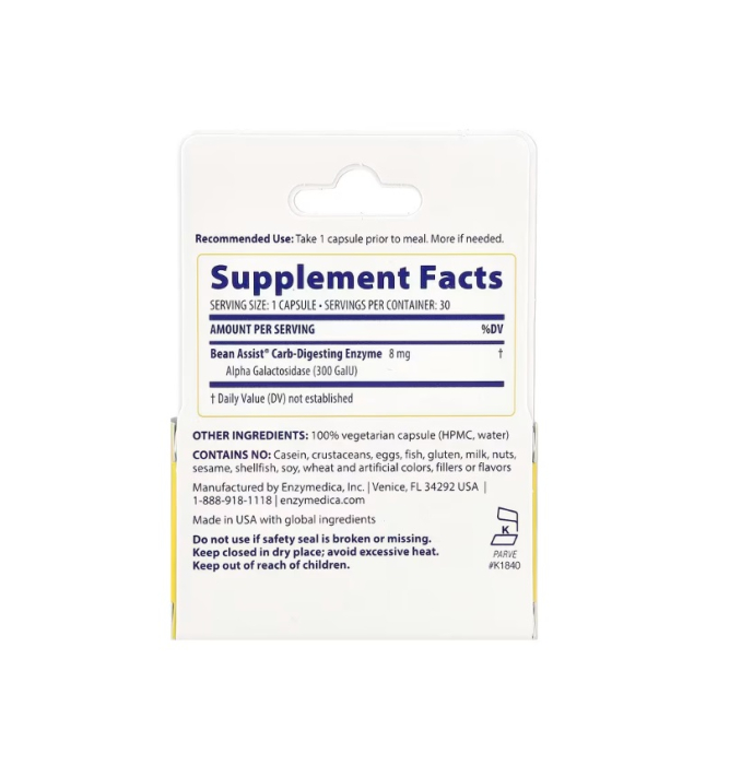 BeanAssist 30 capsule - Enzymedica [2]
