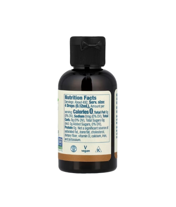 Better Stevia French Vanilla 59 ml - NOW Foods [2]