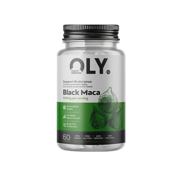Black Maca 500mg 60 capsule - Oly [1]