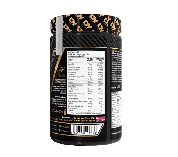 Blood & Guts PreWorkout Mojito 380g. -  Dorian Yates [2]