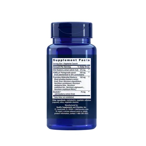 Blueberry Extract and Pomegranate 60 Capsules - Life Extension [2]