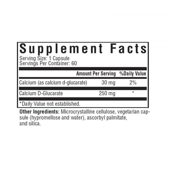 Calcium D-Glucarate WSL + BOGO 60 capsule - Seeking Health [2]