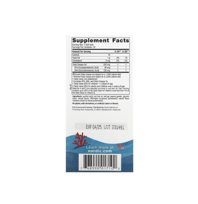 Children's DHA 250mg Omega-3 Capsuni [2]