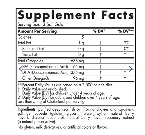 Children's DHA Xtra 636mg Berry Punch 1-6 ani [2]