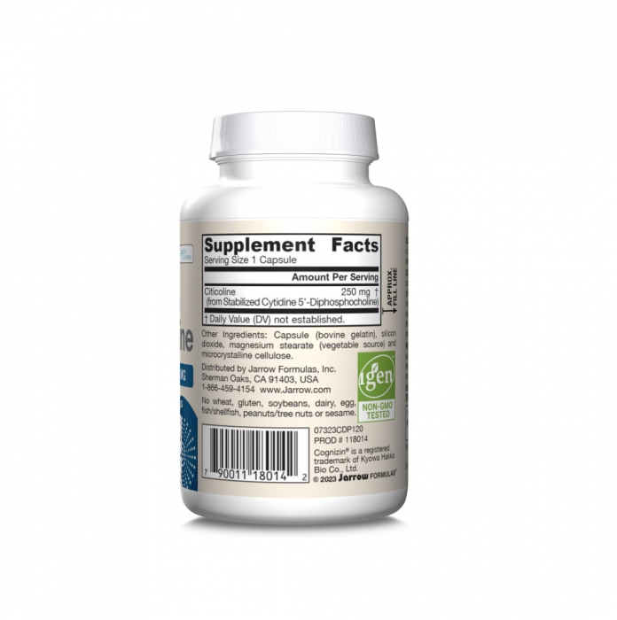 Citicoline (CDP Choline) 120 Capsule - Jarrow Formulas [2]