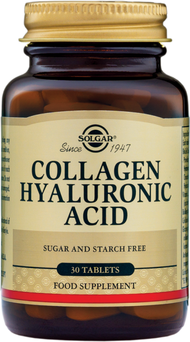 Collagen Hyaluronic Acid 120mg 30 tablete - Solgar [1]