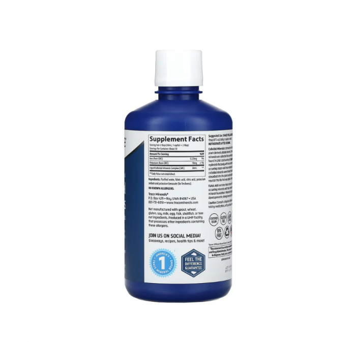 Collodial Minerals Unflavored 946ml - Trace Minerals [2]